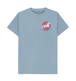 Stone Blue Organic Men's Geometric Horse T-shirt
