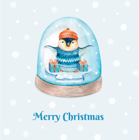 Penguin Christmas cards