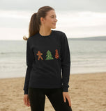 Ladies Animal print Christmas Jumper