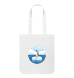 White Penguin Tote Bag
