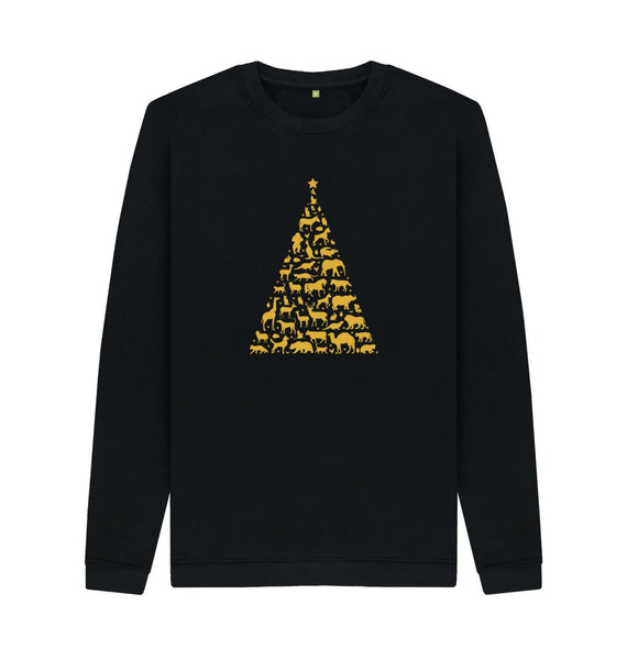 Mens Animal Tree Christmas Jumper WVSshop