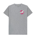 Athletic Grey Organic Men's Geometric Horse T-shirt