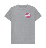 Athletic Grey Organic Men's Geometric Horse T-shirt