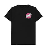 Black Organic Men's Geometric Horse T-shirt