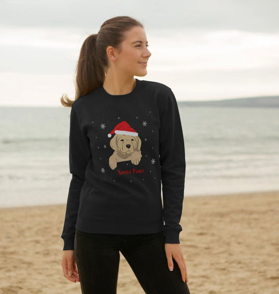 Ladies Santa Paws Christmas Jumper