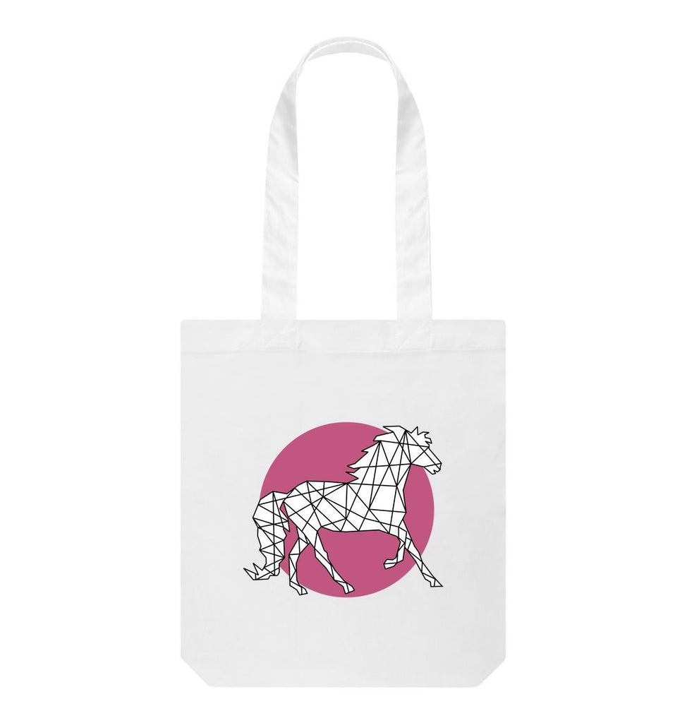 White Horse Tote Bag