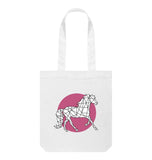 White Horse Tote Bag