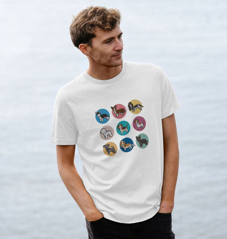 Organic Men's Dogs T-shirt