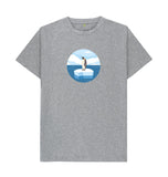 Athletic Grey Organic Men\u2019s Penguin T-shirt