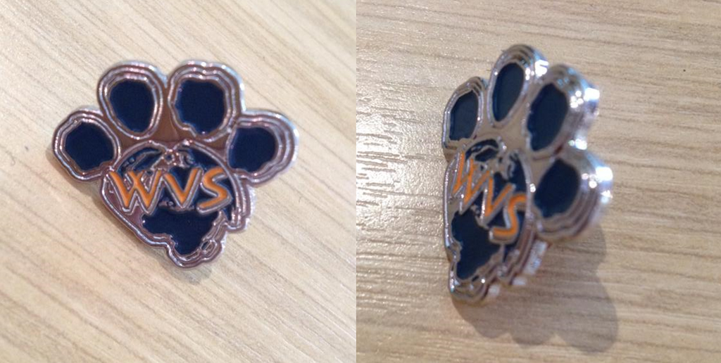 5 x WVS Pin Badges