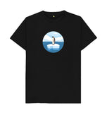 Black Organic Men's Penguin T-shirt