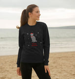 Ladies Meowy Christmas Jumper