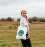 Dog Tote Bag - Green