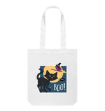 White Halloween Tote bag
