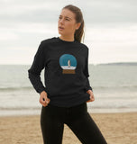 Ladies Penguin snow globe Christmas Jumper