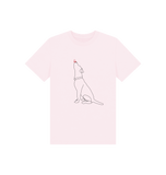 Pink Printed Kids T-Shirt Front