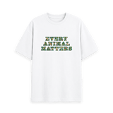 White Printed T-shirt Front