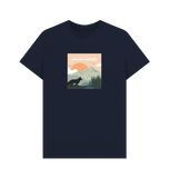 Navy Blue Organic Men's Pawesome Adventures t-shirt