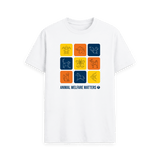 White Printed T-shirt Front