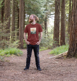 Organic Men's Pawesome Adventures t-shirt