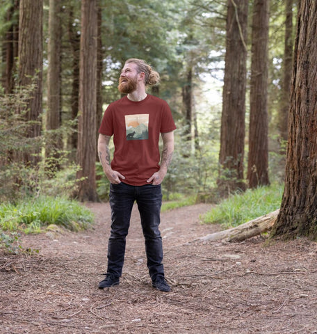 Organic Men's Pawesome Adventures t-shirt