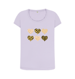 Violet Printed T-shirt Front