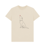 Oat Organic Men's Dog and Butterfly T-shirt