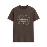 Chocolate Printed T-shirt Front