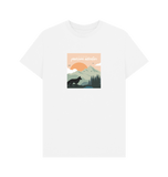 White Organic Men's Pawesome Adventures t-shirt