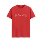 Red Printed T-shirt Front