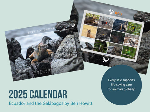 2025 Calendar – Ecuador and the Galápagos by Ben Howitt