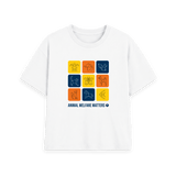 White Printed T-shirt Front