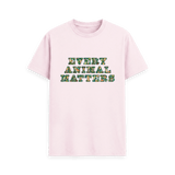Pink Printed T-shirt Front