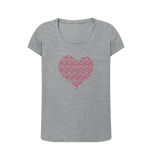 Athletic Grey Printed T-shirt Front