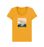 Mustard Organic Ladies Pawsome Adventure T-shirt