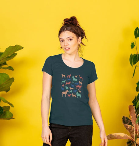 Organic Ladies Dogs T-shirt