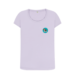 Violet Printed T-shirt Front