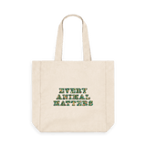 Natural Printed Bag Front