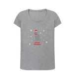 Athletic Grey Printed T-shirt Front