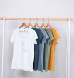 Organic Ladies Scoop Dog and Butterfly T-shirt