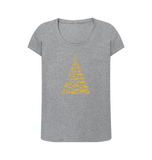 Athletic Grey Printed T-shirt Front