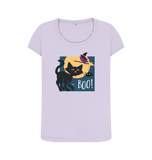 Violet Printed T-shirt Front