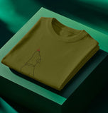 Organic Men's Dog and Butterfly T-shirt