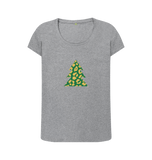 Athletic Grey Printed T-shirt Front