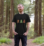 Mens Animal print Christmas T-shirt